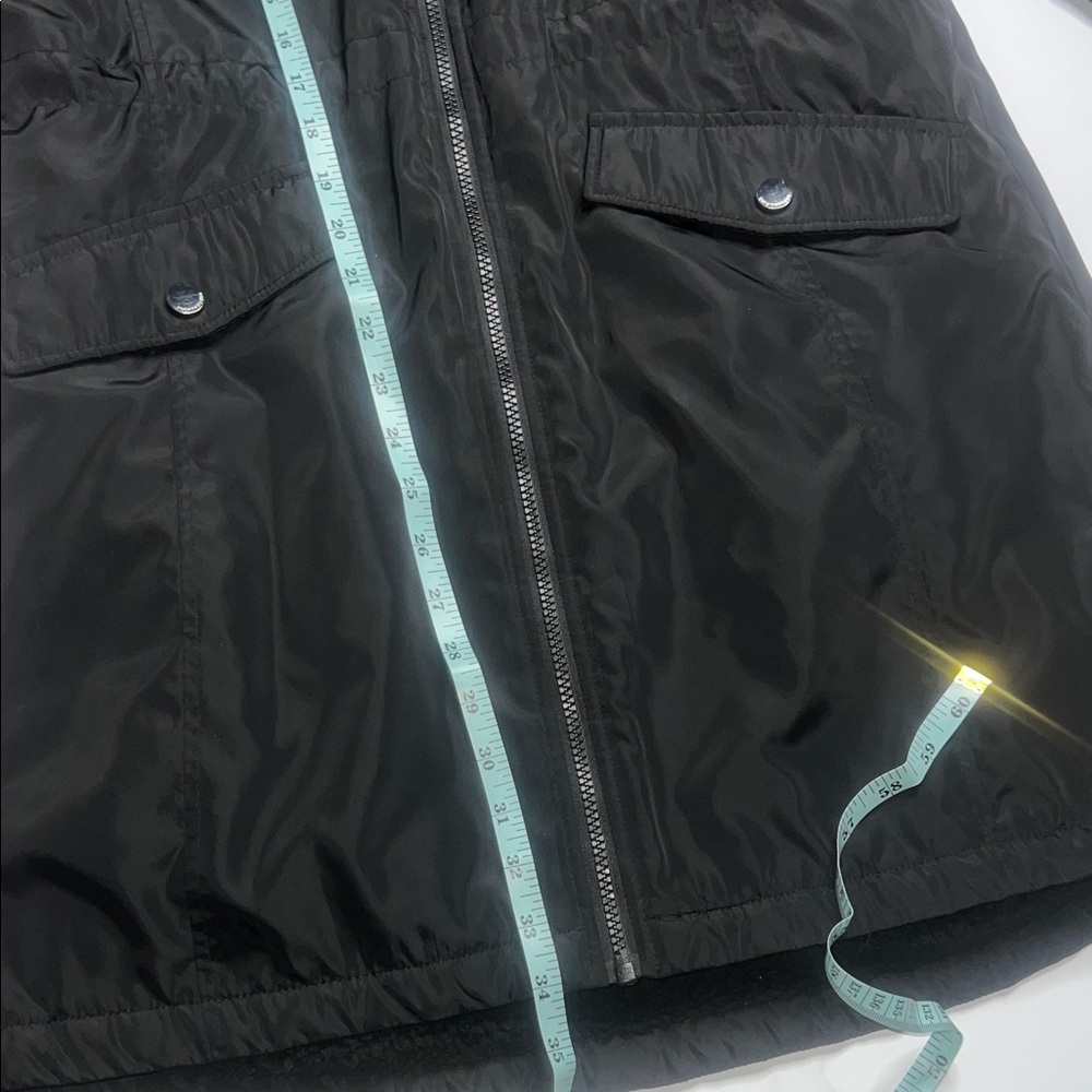 Lucky Brand Black Fleece-Lined Jacket Women’s size medium - Picture 13 of 14